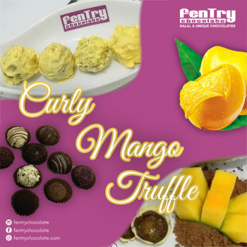 Curly Mango Truffle Chocolate