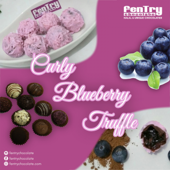Curly Blueberry Truffle...