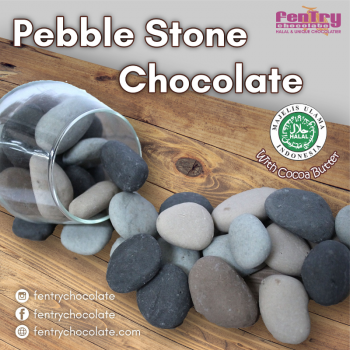 Pebble Stone Chocolate per Kg